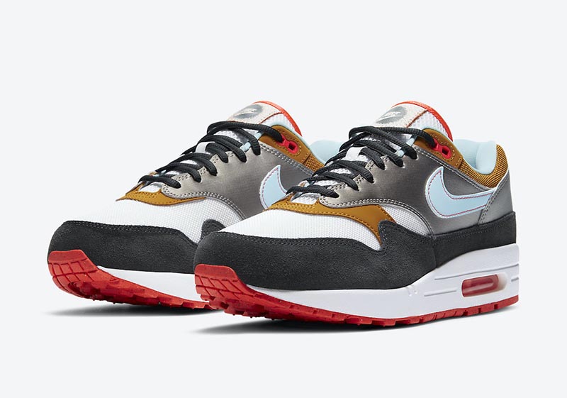 Nike,Air Max 1,CZ8138-100 后跟刺绣双标!这双 Air Max 1 新品有点意思! Nike,Air Max 1,CZ8138-100 后跟刺绣双标!这双 Air Max 1 新品有点意思!