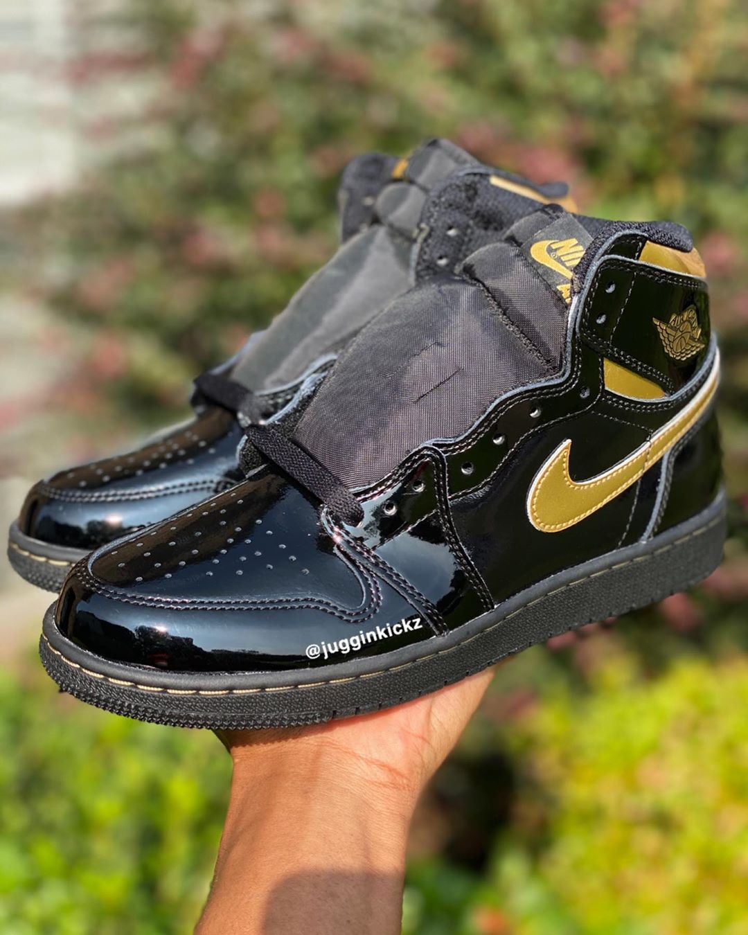 AJ1,Air Jordan 1 Air Jordan 1 没人不喜欢这个配色吧!黑金漆皮 AJ1 发售日期定了! AJ1,Air Jordan 1 Air Jordan 1 没人不喜欢这个配色吧!黑金漆皮 AJ1 发售日期定了!