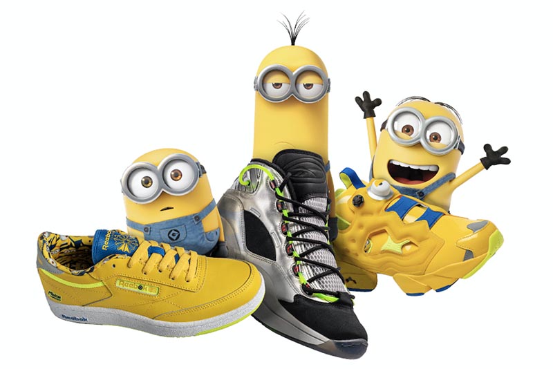 Reebok,小黄人,Question Mid,Instap 反派角色更出彩!小黄人 Reebok 联名即将发售! Reebok,小黄人,Question Mid,Instap 反派角色更出彩!小黄人 Reebok 联名即将发售!