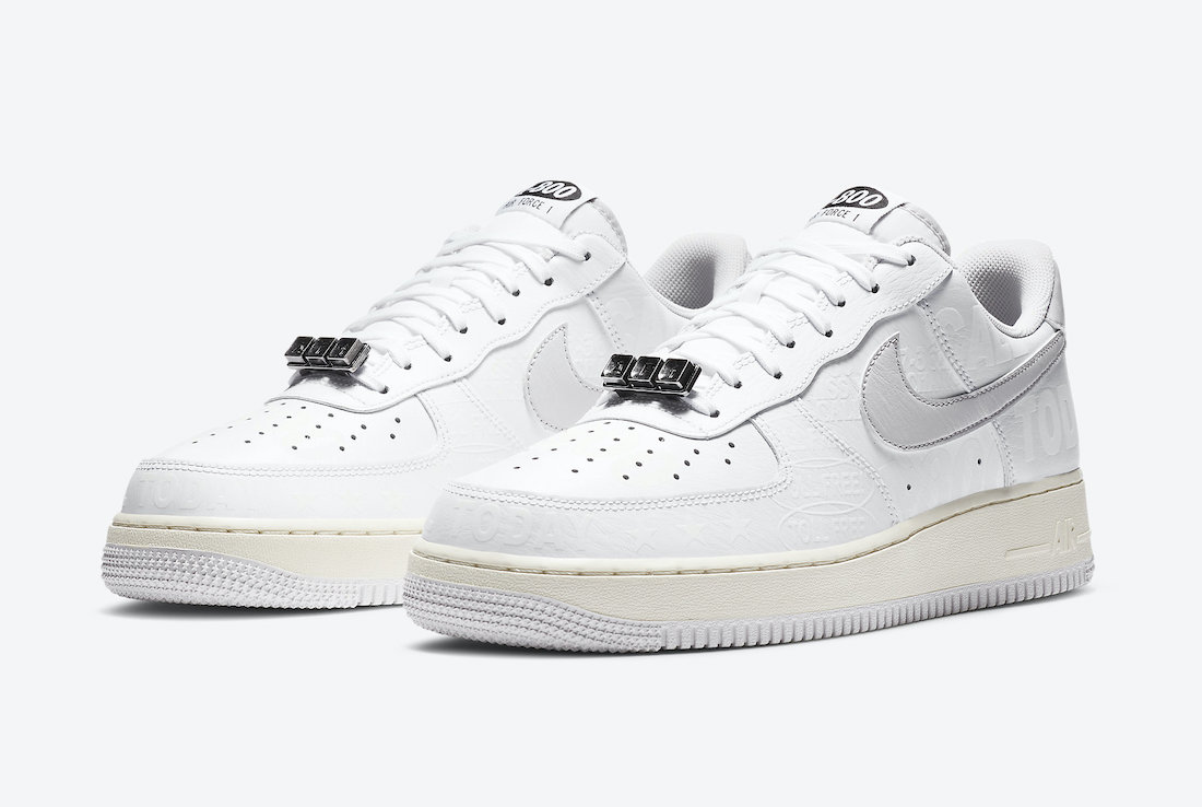 Air Force 1,AF1,Nike,CJ1631-10 纯白装扮下暗藏玄机!这双全新 Air Force 1 有点东西 Air Force 1,AF1,Nike,CJ1631-10 纯白装扮下暗藏玄机!这双全新 Air Force 1 有点东西