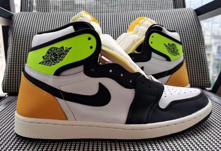 AJ,AJ1,Air Jordan 1 High OG,Vo 实物首次曝光!另类黑黄配色 Air Jordan 1 你打几分? AJ,AJ1,Air Jordan 1 High OG,Vo 实物首次曝光!另类黑黄配色 Air Jordan 1 你打几分?