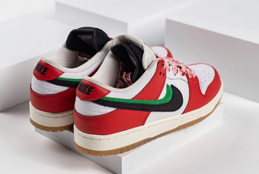 CT2550-600,Dunk SB,Nike,Frame CT2550-600 酷似芝加哥配色!「双钩」Dunk SB 上脚图来了! CT2550-600,Dunk SB,Nike,Frame CT2550-600 酷似芝加哥配色!「双钩」Dunk SB 上脚图来了!