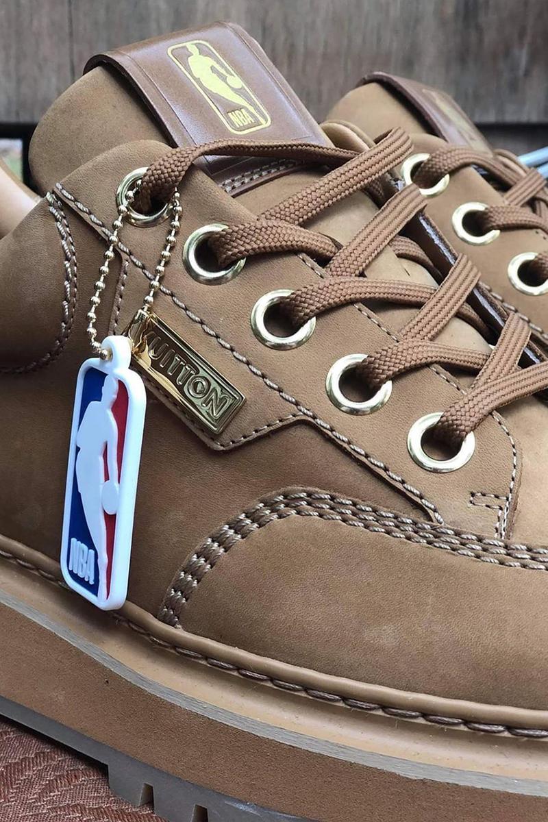 LV,NBA,Louis Vuitton LV x NBA 最新联名鞋曝光!烫金 Logo 越看越香! LV,NBA,Louis Vuitton LV x NBA 最新联名鞋曝光!烫金 Logo 越看越香!