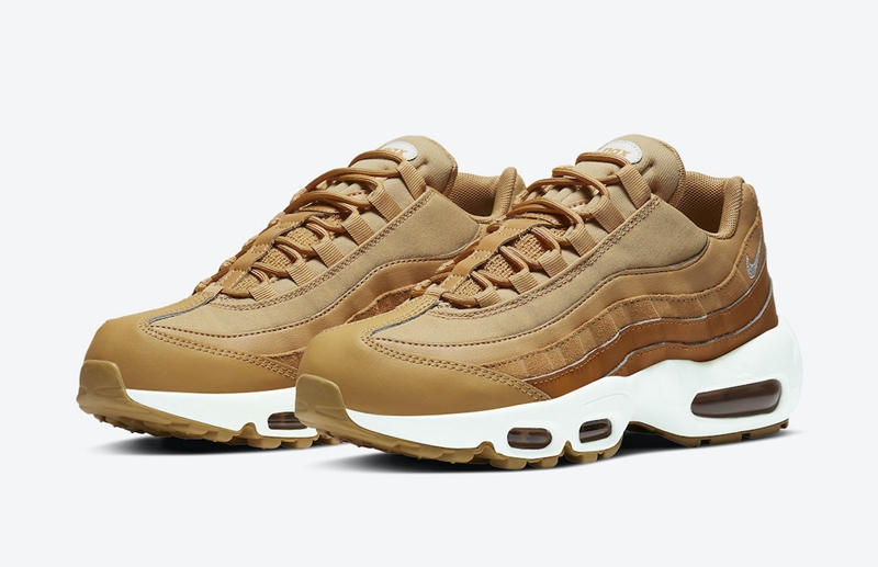 Nike,Air Max 95,WMNS,Wheat,CZ3 秋冬必备配色!全新 Air Max 95 WMNS “Wheat” 官图释出! Nike,Air Max 95,WMNS,Wheat,CZ3 秋冬必备配色!全新 Air Max 95 WMNS “Wheat” 官图释出!