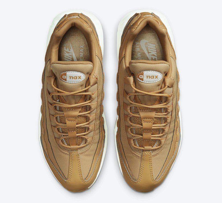 Nike,Air Max 95,WMNS,Wheat,CZ3 秋冬必备配色!全新 Air Max 95 WMNS “Wheat” 官图释出! Nike,Air Max 95,WMNS,Wheat,CZ3 秋冬必备配色!全新 Air Max 95 WMNS “Wheat” 官图释出!