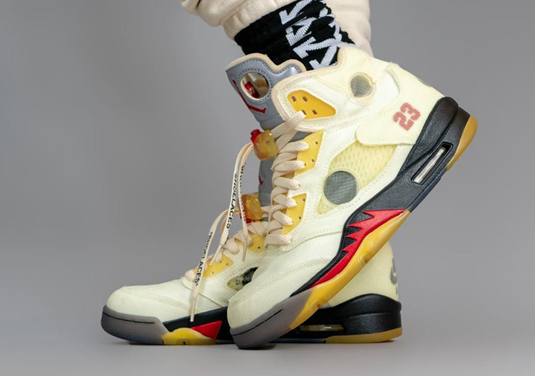 OFF-WHITE,Air Jordan 5,Sail,CT 本月最期待联名!OFF-WHITE x AJ5 发售日期确定! OFF-WHITE,Air Jordan 5,Sail,CT 本月最期待联名!OFF-WHITE x AJ5 发售日期确定!