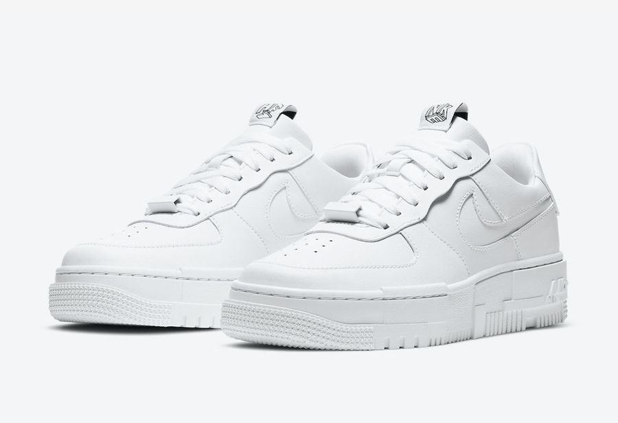 Nike,Nike Air Force 1 Pixel 不对称鞋舌设计!全新纯白 Air Force 1 官图曝光! Nike,Nike Air Force 1 Pixel 不对称鞋舌设计!全新纯白 Air Force 1 官图曝光!