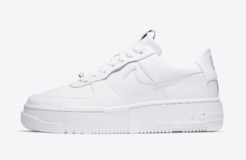 Nike,Nike Air Force 1 Pixel 不对称鞋舌设计!全新纯白 Air Force 1 官图曝光! Nike,Nike Air Force 1 Pixel 不对称鞋舌设计!全新纯白 Air Force 1 官图曝光!