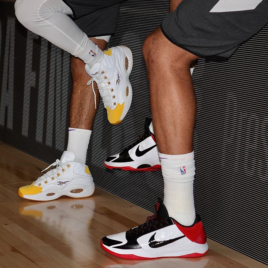 NBA,LeBron 18,Kobe 5 Protro,明星 湖人夺冠日球鞋上脚!双方球员致敬科比!黑脚趾 Kobe 5 亮相! NBA,LeBron 18,Kobe 5 Protro,明星 湖人夺冠日球鞋上脚!双方球员致敬科比!黑脚趾 Kobe 5 亮相!