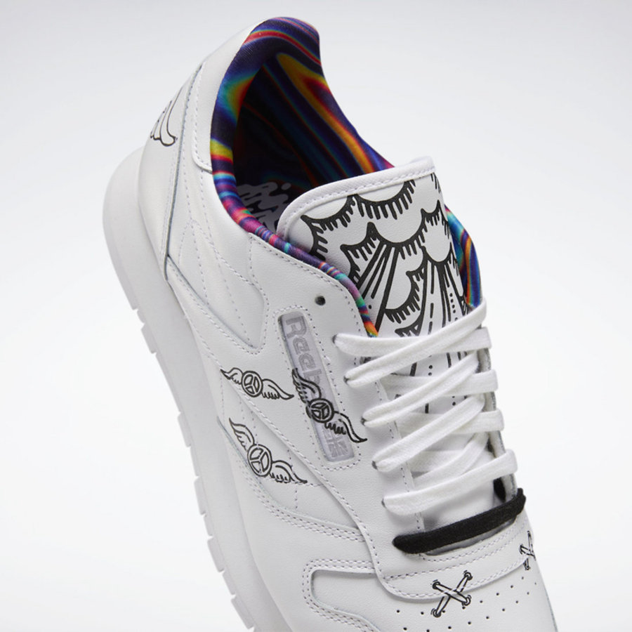 Reebok,Classic Leather,Peace T 纪念国际和平日!两双 Reebok 涂鸦风格新鞋太好看了! Reebok,Classic Leather,Peace T 纪念国际和平日!两双 Reebok 涂鸦风格新鞋太好看了!