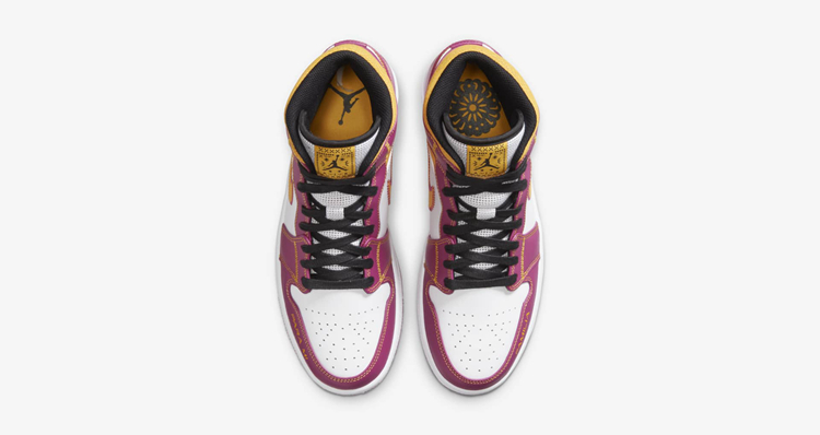 Air Jordan 1 Mid,Dod,DC1426-10 龟裂样式 Swoosh!亡灵节 AJ1 Mid 本周五发售! Air Jordan 1 Mid,Dod,DC1426-10 龟裂样式 Swoosh!亡灵节 AJ1 Mid 本周五发售!