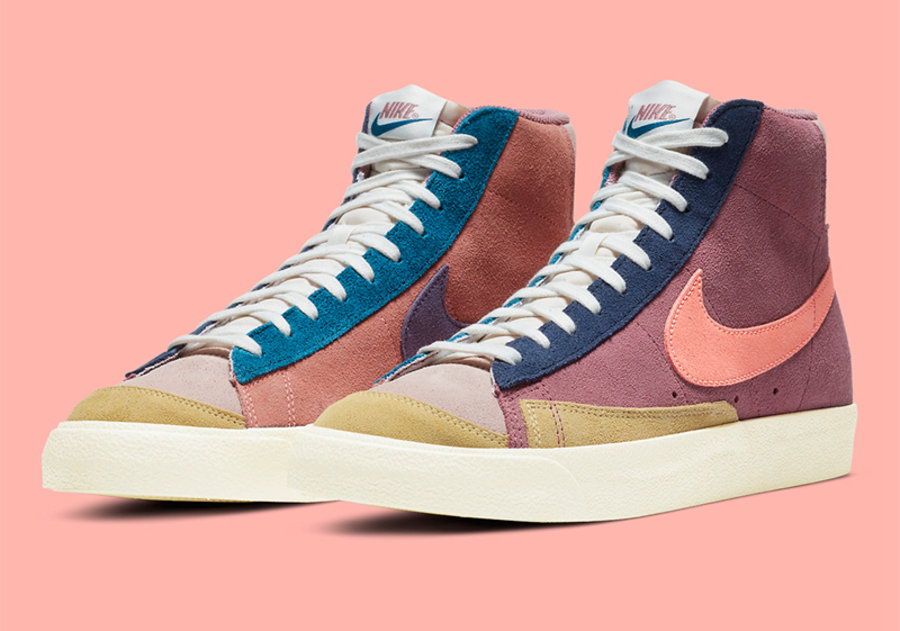 Nike,Blazer Mid '77,DC9179-664 秋冬上脚不翻车!多彩拼接 Blazer Mid 即将发售! Nike,Blazer Mid '77,DC9179-664 秋冬上脚不翻车!多彩拼接 Blazer Mid 即将发售!