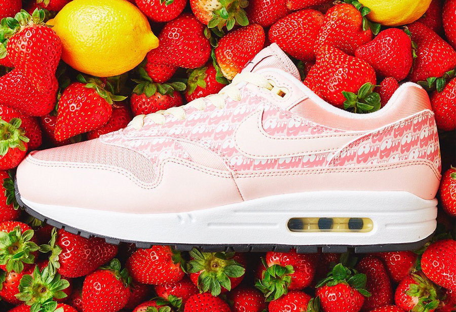 Nike,Air Max 1,CJ0609-600,发售 可可爱爱秀色可餐!草莓柠檬 Air Max 1 下周发售 Nike,Air Max 1,CJ0609-600,发售 可可爱爱秀色可餐!草莓柠檬 Air Max 1 下周发售