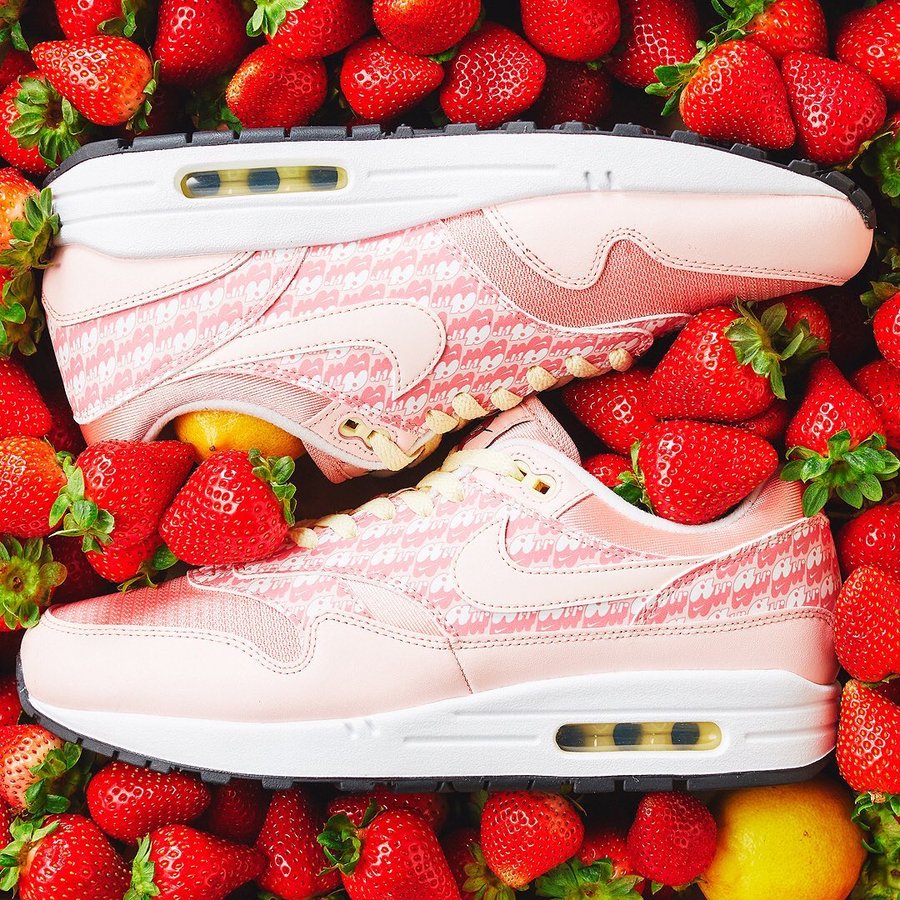 Nike,Air Max 1,CJ0609-600,发售 可可爱爱秀色可餐!草莓柠檬 Air Max 1 下周发售 Nike,Air Max 1,CJ0609-600,发售 可可爱爱秀色可餐!草莓柠檬 Air Max 1 下周发售
