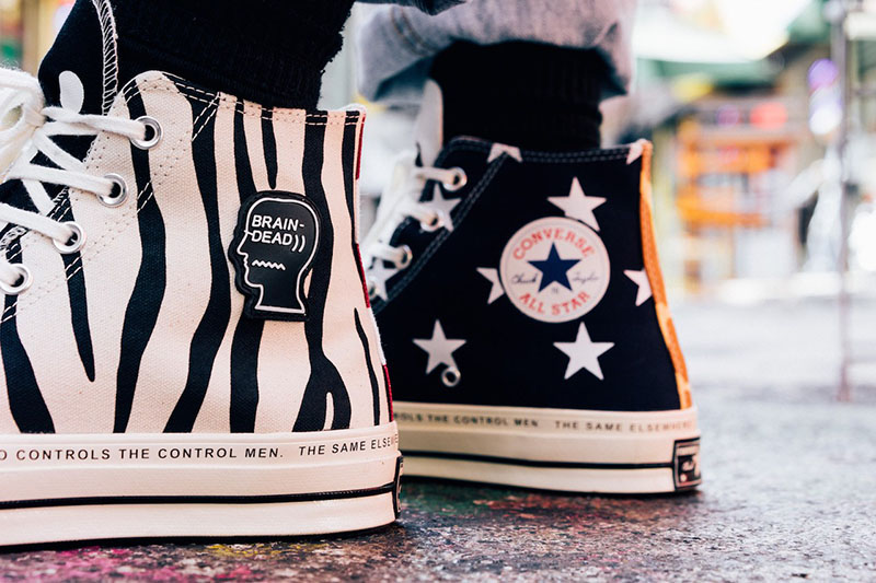 Brain Dead,Converse Brain Dead x Converse 新鞋曝光!这样的「阴阳」设计真没见过! Brain Dead,Converse Brain Dead x Converse 新鞋曝光!这样的「阴阳」设计真没见过!