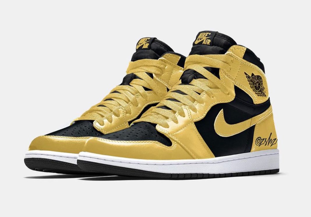 Air Jordan 1,High OG,Pollen 全新 Air Jordan 1 黑黄配色曝光!这设计你打几分? Air Jordan 1,High OG,Pollen 全新 Air Jordan 1 黑黄配色曝光!这设计你打几分?