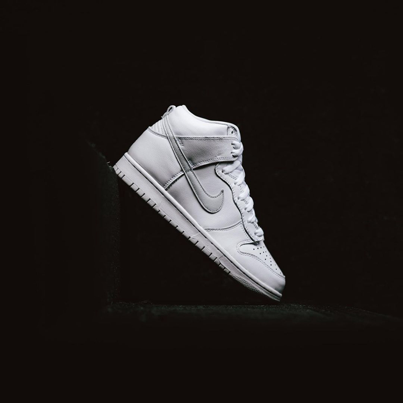 Nike,Dunk Hi SP 人人想要的纯白配色!全新 Nike Dunk Hi 明日发售! Nike,Dunk Hi SP 人人想要的纯白配色!全新 Nike Dunk Hi 明日发售!