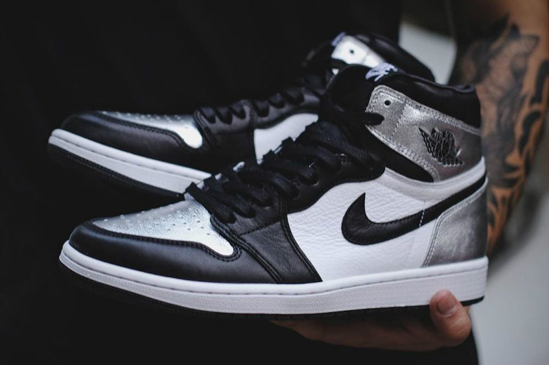 AJ1,黑银脚趾,Air Jordan 1 Hi,WMNS, 黑银脚趾 AJ1 再曝实物图,皮质不错,但有一点不满意! AJ1,黑银脚趾,Air Jordan 1 Hi,WMNS, 黑银脚趾 AJ1 再曝实物图,皮质不错,但有一点不满意!