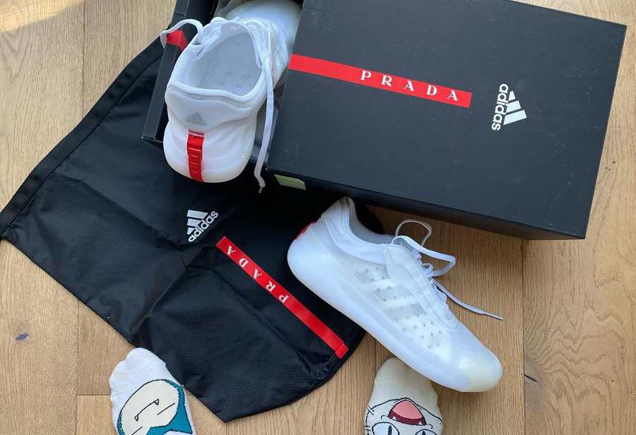 Prada,adidas,Sean Wotherspoon 灯芯绒大神 SW 穿 Prada 全新联名鞋滑板!难道这是要发售了? Prada,adidas,Sean Wotherspoon 灯芯绒大神 SW 穿 Prada 全新联名鞋滑板!难道这是要发售了?
