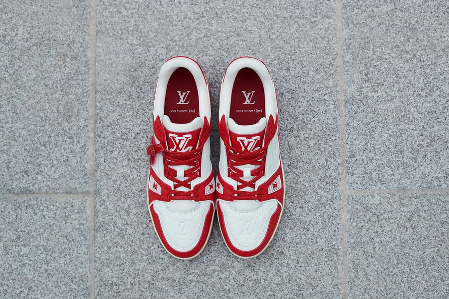 Trainer,Louis Vuitton,LV Trainer 对抗艾滋病!白红配色 Louis Vuitton RED 鞋款登场 Trainer,Louis Vuitton,LV Trainer 对抗艾滋病!白红配色 Louis Vuitton RED 鞋款登场
