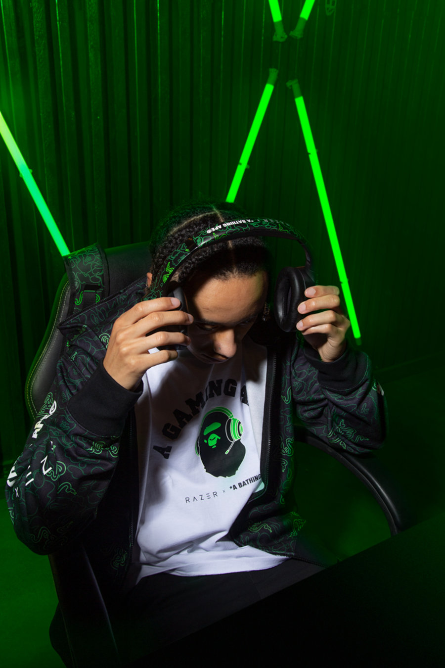 BAPE®,Razer 穿它打游戏肯定能拿世界冠军!BAPE® x Razer 带来全新跨界联名! BAPE®,Razer 穿它打游戏肯定能拿世界冠军!BAPE® x Razer 带来全新跨界联名!