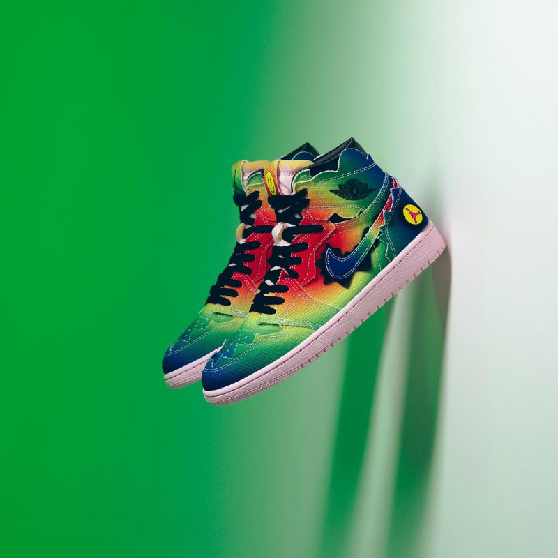 J Balvin,AJ1,Air Jordan 1,DC34 市价疯涨!今早彩虹 J Balvin x AJ1 你抢到了么? J Balvin,AJ1,Air Jordan 1,DC34 市价疯涨!今早彩虹 J Balvin x AJ1 你抢到了么?