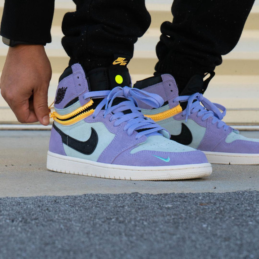 Air Jordan 1,High Switch,Purpl 高低帮造型随意切换!这款全新 Air Jordan 1 你打几分? Air Jordan 1,High Switch,Purpl 高低帮造型随意切换!这款全新 Air Jordan 1 你打几分?