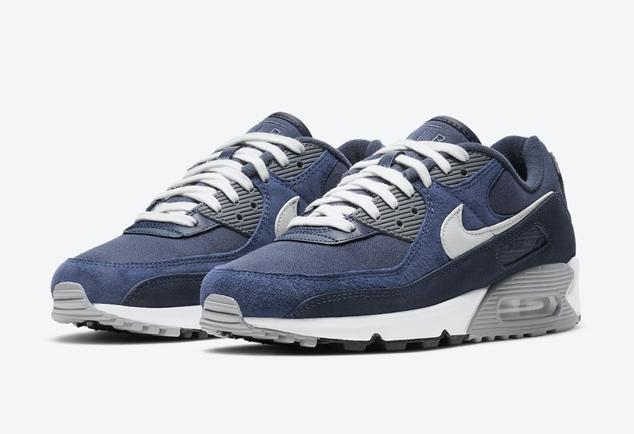 Nike,Air Max 90 PRM,Obsidian,D 规格颇高的海军蓝造型!这双全新 Air Max 90 你打几分? Nike,Air Max 90 PRM,Obsidian,D 规格颇高的海军蓝造型!这双全新 Air Max 90 你打几分?