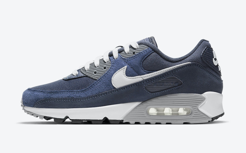Nike,Air Max 90 PRM,Obsidian,D 规格颇高的海军蓝造型!这双全新 Air Max 90 你打几分? Nike,Air Max 90 PRM,Obsidian,D 规格颇高的海军蓝造型!这双全新 Air Max 90 你打几分?