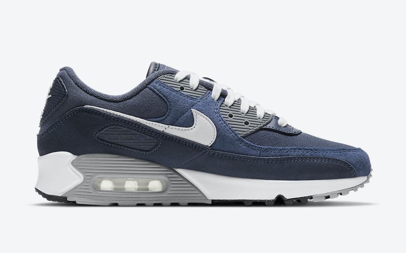 Nike,Air Max 90 PRM,Obsidian,D 规格颇高的海军蓝造型!这双全新 Air Max 90 你打几分? Nike,Air Max 90 PRM,Obsidian,D 规格颇高的海军蓝造型!这双全新 Air Max 90 你打几分?