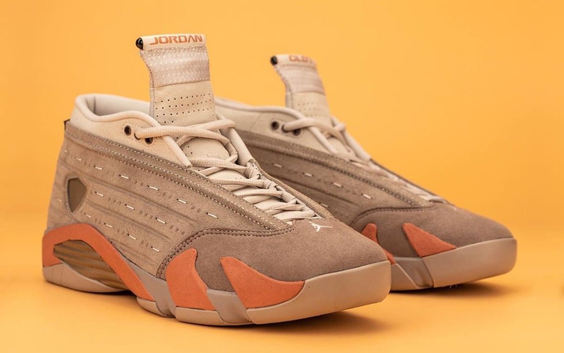 DC9857-200,AJ14,Air Jordan 14 DC9857-200 辨识度一流!冠希的「兵马俑联名新鞋」上脚图来了! DC9857-200,AJ14,Air Jordan 14 DC9857-200 辨识度一流!冠希的「兵马俑联名新鞋」上脚图来了!
