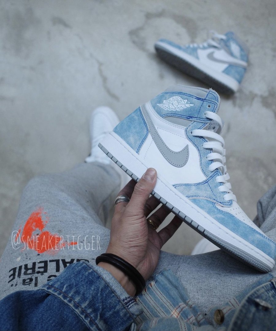 Air Jordan1,AJ1,发售,555088-402 复古做旧质感!水洗蓝 AJ1 实物完整曝光!有点帅! Air Jordan1,AJ1,发售,555088-402 复古做旧质感!水洗蓝 AJ1 实物完整曝光!有点帅!