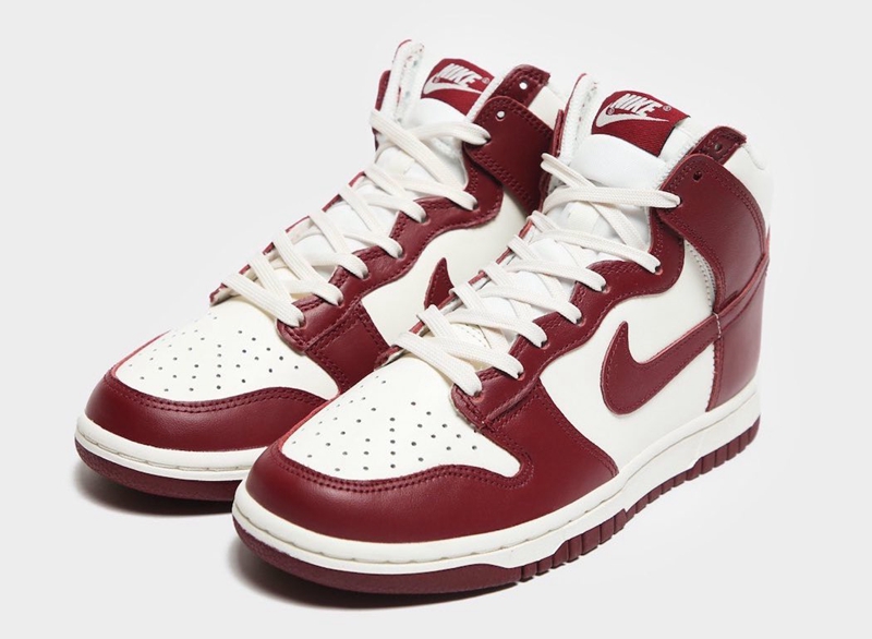 Nike,Dunk High,Team Red,DD1869 酒红色装扮颜值超高!这双 Dunk Hi 你打几分? Nike,Dunk High,Team Red,DD1869 酒红色装扮颜值超高!这双 Dunk Hi 你打几分?