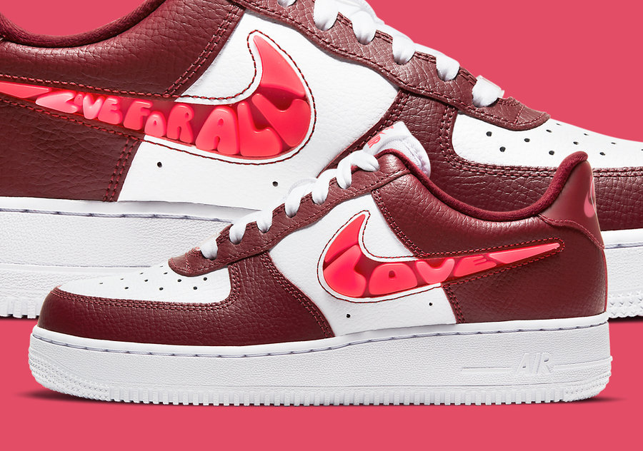 Air Force 1,AF1,Nike,发售,CV8482 又一款情人节配色?!这双 Air Force 1 设计够独特! Air Force 1,AF1,Nike,发售,CV8482 又一款情人节配色?!这双 Air Force 1 设计够独特!