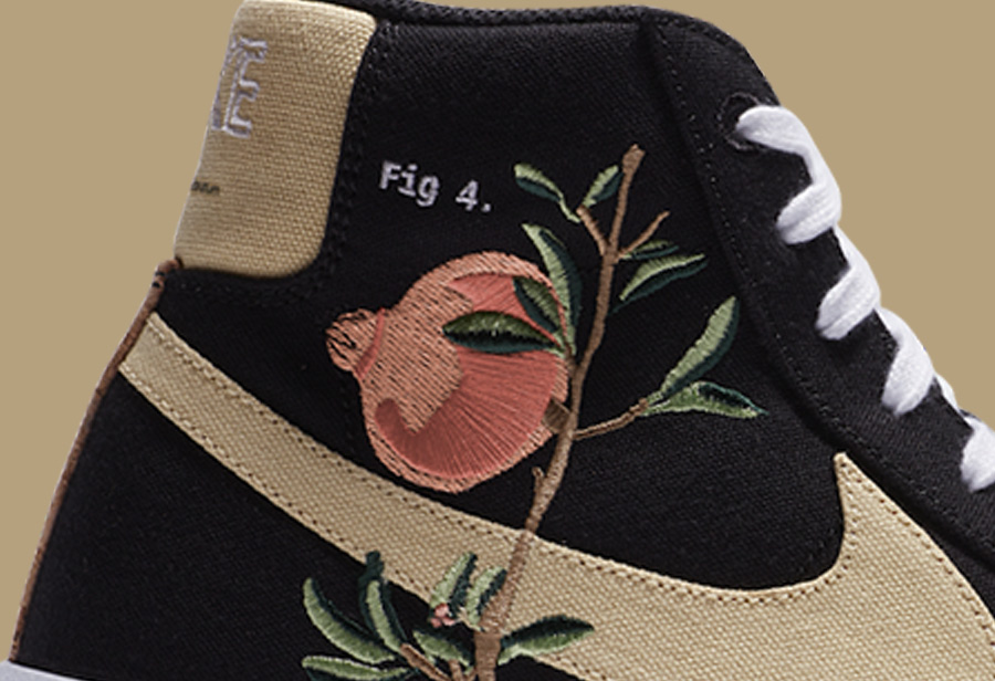 Nike,Blazer Mid ’77,Pomegranat 中国风刺绣图案点缀!Blazer Mid 全新配色曝光! Nike,Blazer Mid ’77,Pomegranat 中国风刺绣图案点缀!Blazer Mid 全新配色曝光!