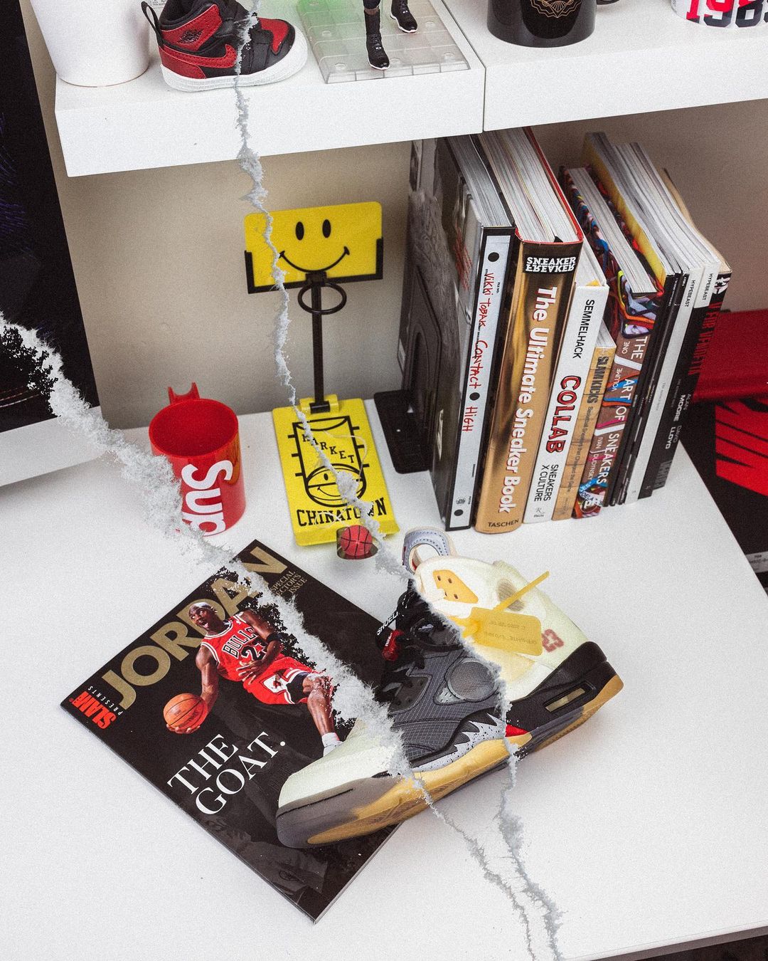 OFF-WHITE,Air Jordan 4,Bred 真香!黑红 OW x AJ4 实物曝光!看完剁手也要买! OFF-WHITE,Air Jordan 4,Bred 真香!黑红 OW x AJ4 实物曝光!看完剁手也要买!