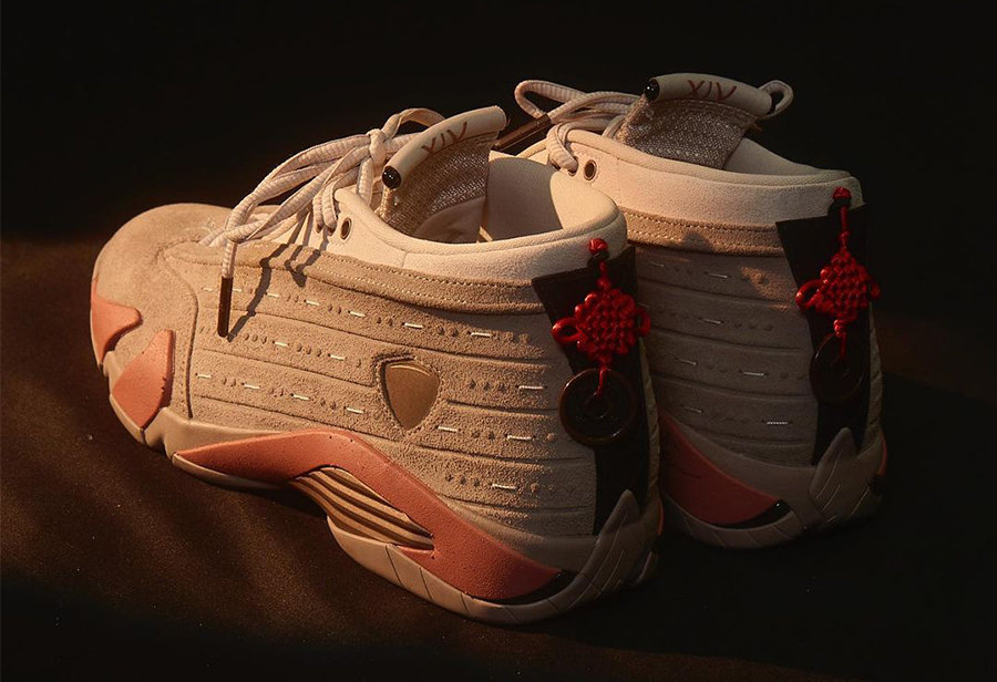 CLOT,AJ14,Air Jordan 14 Low,陈冠 冠希又晒 CLOT x AJ14 Low!铜钱中国结太 6 了吧! CLOT,AJ14,Air Jordan 14 Low,陈冠 冠希又晒 CLOT x AJ14 Low!铜钱中国结太 6 了吧!