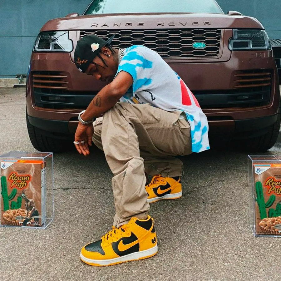 Travis Scott,Nike,SB Dunk,明星,上 Travis Scott 上脚十八万的 SB Dunk!这鞋你见过吗? Travis Scott,Nike,SB Dunk,明星,上 Travis Scott 上脚十八万的 SB Dunk!这鞋你见过吗?