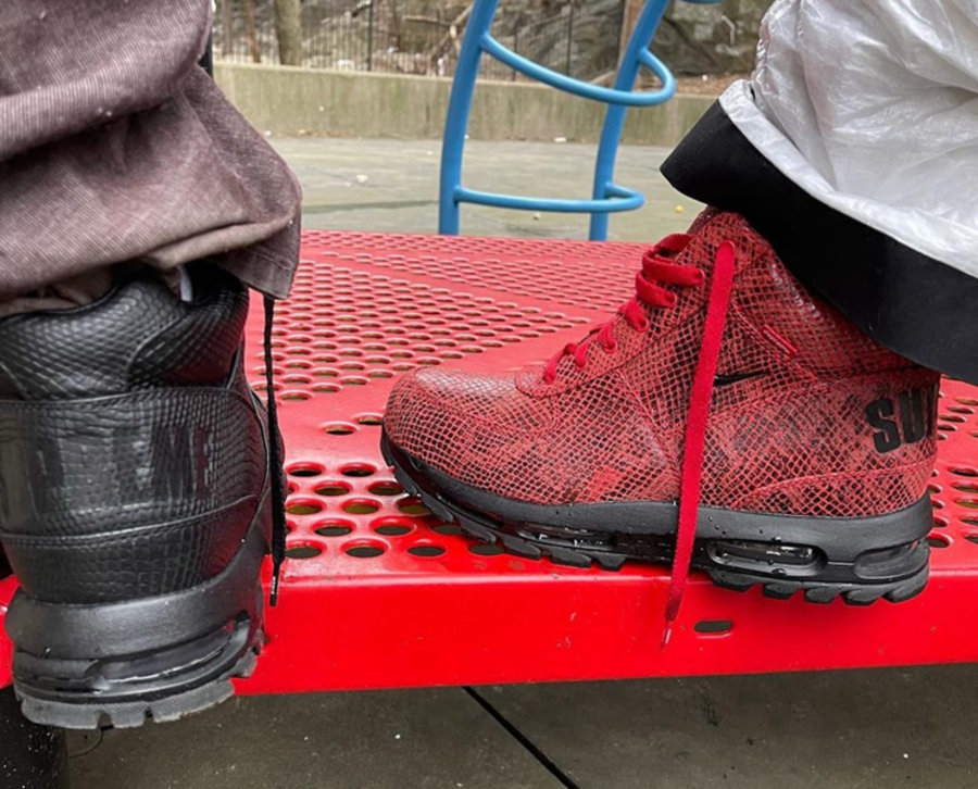 Supreme,Nike,Air Max Goadome Supreme x Nike 新联名官图曝光!网友:就这? Supreme,Nike,Air Max Goadome Supreme x Nike 新联名官图曝光!网友:就这?
