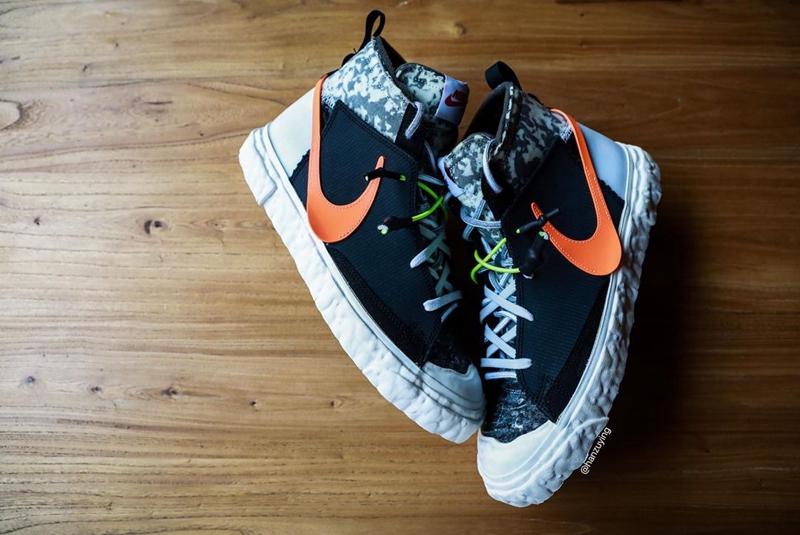 Nike,READYMADE,Blazer Mid,CZ35 回收材质 + 解构设计!这双 READYMADE 联名细节太多了! Nike,READYMADE,Blazer Mid,CZ35 回收材质 + 解构设计!这双 READYMADE 联名细节太多了!