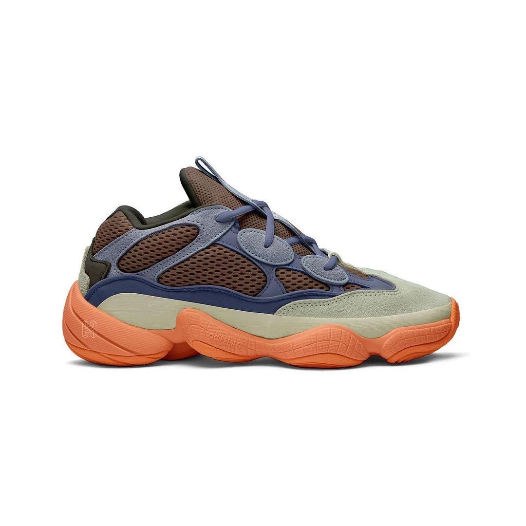 Yeezy 500,adidas 午夜蓝 + 暴力橙!Yeezy 500 回归首款配色居然长这样! Yeezy 500,adidas 午夜蓝 + 暴力橙!Yeezy 500 回归首款配色居然长这样!