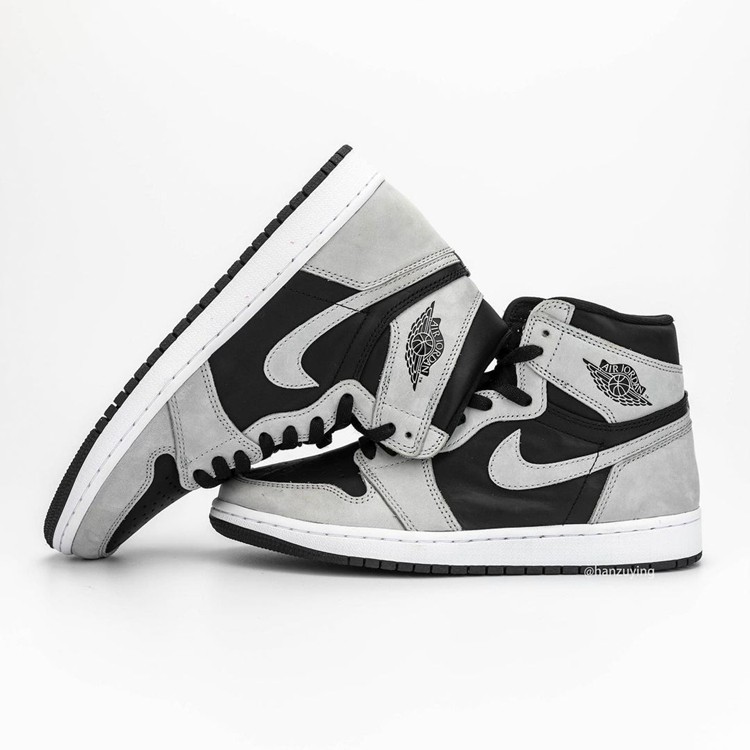 Air Jordan 1 High OG,Shadow 2. 「Shadow 2.0」AJ1 实物曝光!上脚真香了! Air Jordan 1 High OG,Shadow 2. 「Shadow 2.0」AJ1 实物曝光!上脚真香了!