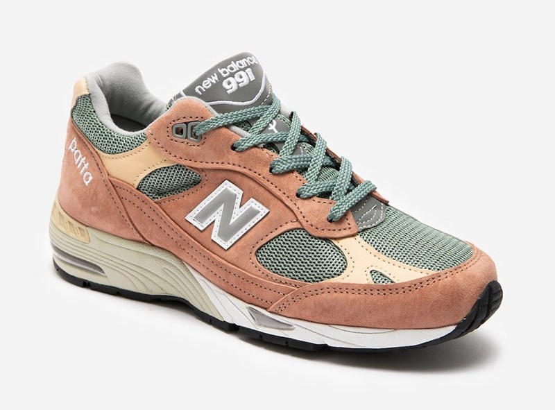 New Balance,Patta,991 淡粉色鞋身 + 高规格鞋面!全新 New Balance 991 即将登场! New Balance,Patta,991 淡粉色鞋身 + 高规格鞋面!全新 New Balance 991 即将登场!