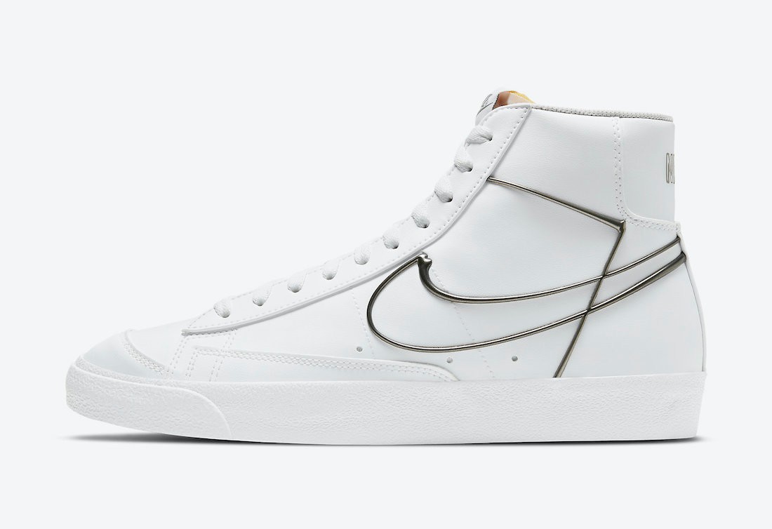 Nike,Blazer Mid ’77,Metallic P 金属框架点缀!Nike Blazer Mid 推出全新配色! Nike,Blazer Mid ’77,Metallic P 金属框架点缀!Nike Blazer Mid 推出全新配色!
