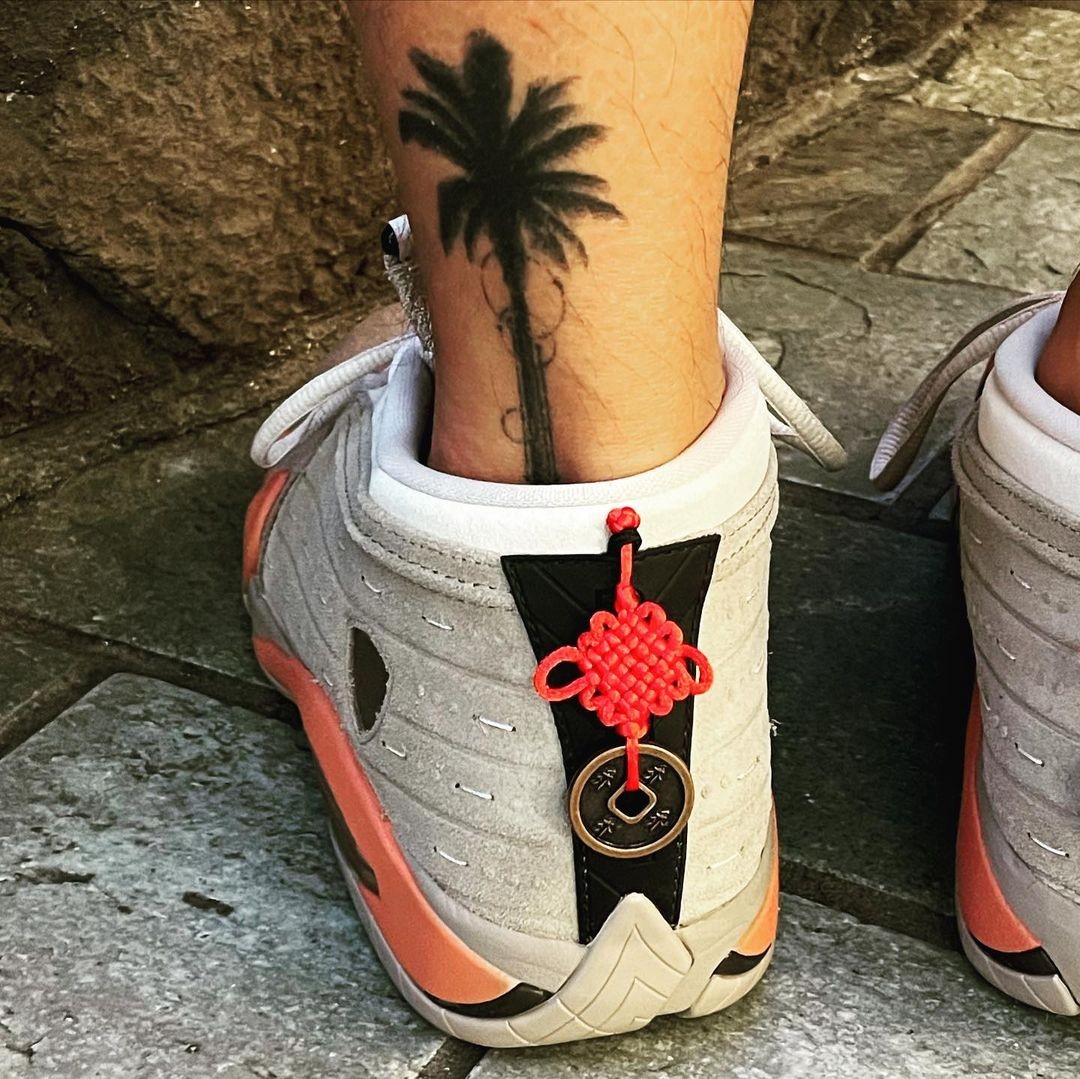 CLOT,AJ,AJ14,Air Jordan 14 Low 冠希晒老婆「专属限定」!全球仅一双的 CLOT x AJ14 实物曝光! CLOT,AJ,AJ14,Air Jordan 14 Low 冠希晒老婆「专属限定」!全球仅一双的 CLOT x AJ14 实物曝光!