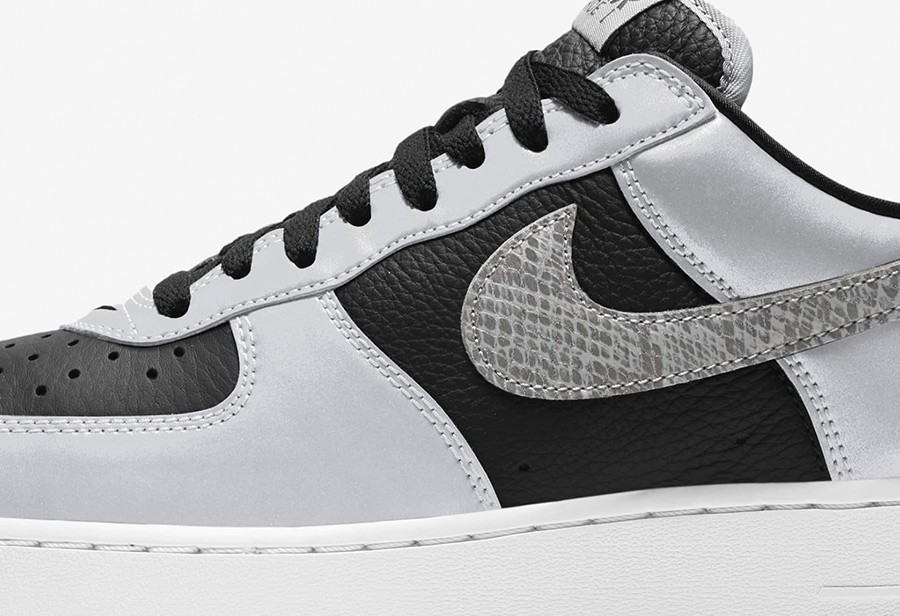 Nike,Air Force 1 B,Silver Snak 3M 反光 + 蛇纹 Swoosh!全新 Air Force 1 本周四正式发售! Nike,Air Force 1 B,Silver Snak 3M 反光 + 蛇纹 Swoosh!全新 Air Force 1 本周四正式发售!