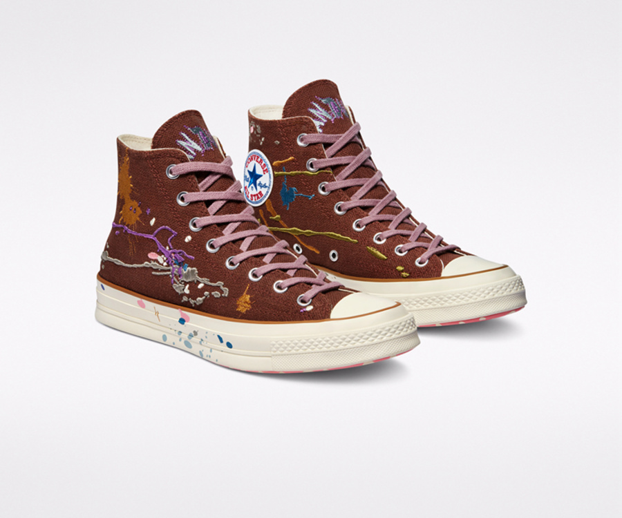 Converse,Bandulu 独特泼墨刺绣手法!Converse x Bandulu 全新联名系列,下月发售! Converse,Bandulu 独特泼墨刺绣手法!Converse x Bandulu 全新联名系列,下月发售!