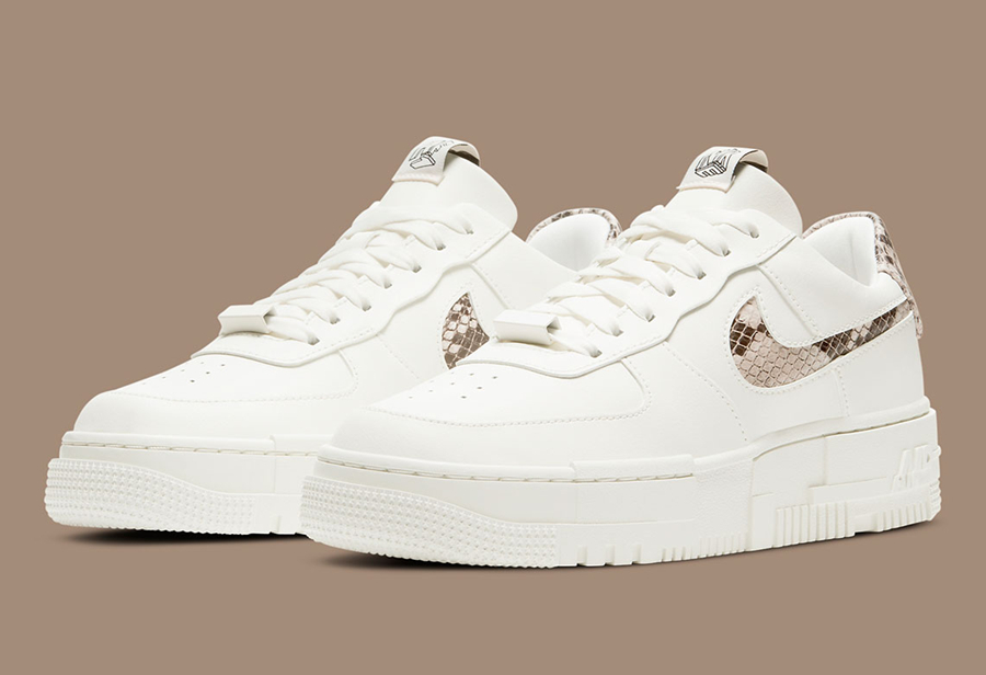 Nike,Air Force 1,Pixel,CV8481- 蟒蛇纹解构风!Nike Air Force 1 Pixel 上架 SNKRS! Nike,Air Force 1,Pixel,CV8481- 蟒蛇纹解构风!Nike Air Force 1 Pixel 上架 SNKRS!