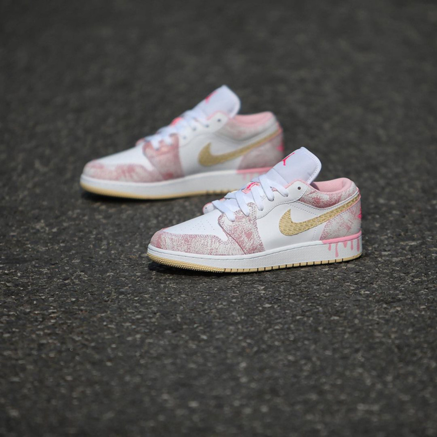 CW7104-601,Air Jordan 1 Low,Jo 春日穿搭必备!冰淇淋 AJ1 实物细节来了! CW7104-601,Air Jordan 1 Low,Jo 春日穿搭必备!冰淇淋 AJ1 实物细节来了!