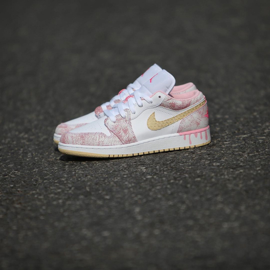 CW7104-601,Air Jordan 1 Low,Jo 春日穿搭必备!冰淇淋 AJ1 实物细节来了! CW7104-601,Air Jordan 1 Low,Jo 春日穿搭必备!冰淇淋 AJ1 实物细节来了!